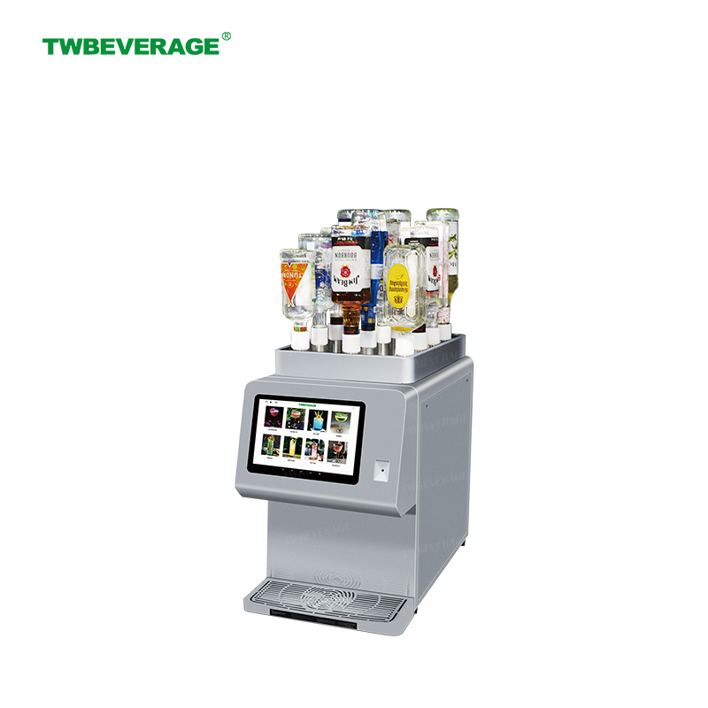 Desktop Automatic Mixed Drink Machinewith Inverted Bottle Design manufacturers